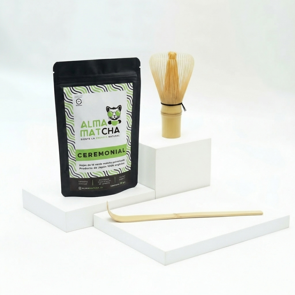 Kit Matcha Ceremonial | Matcha ceremonial japones 30g + Accesorios