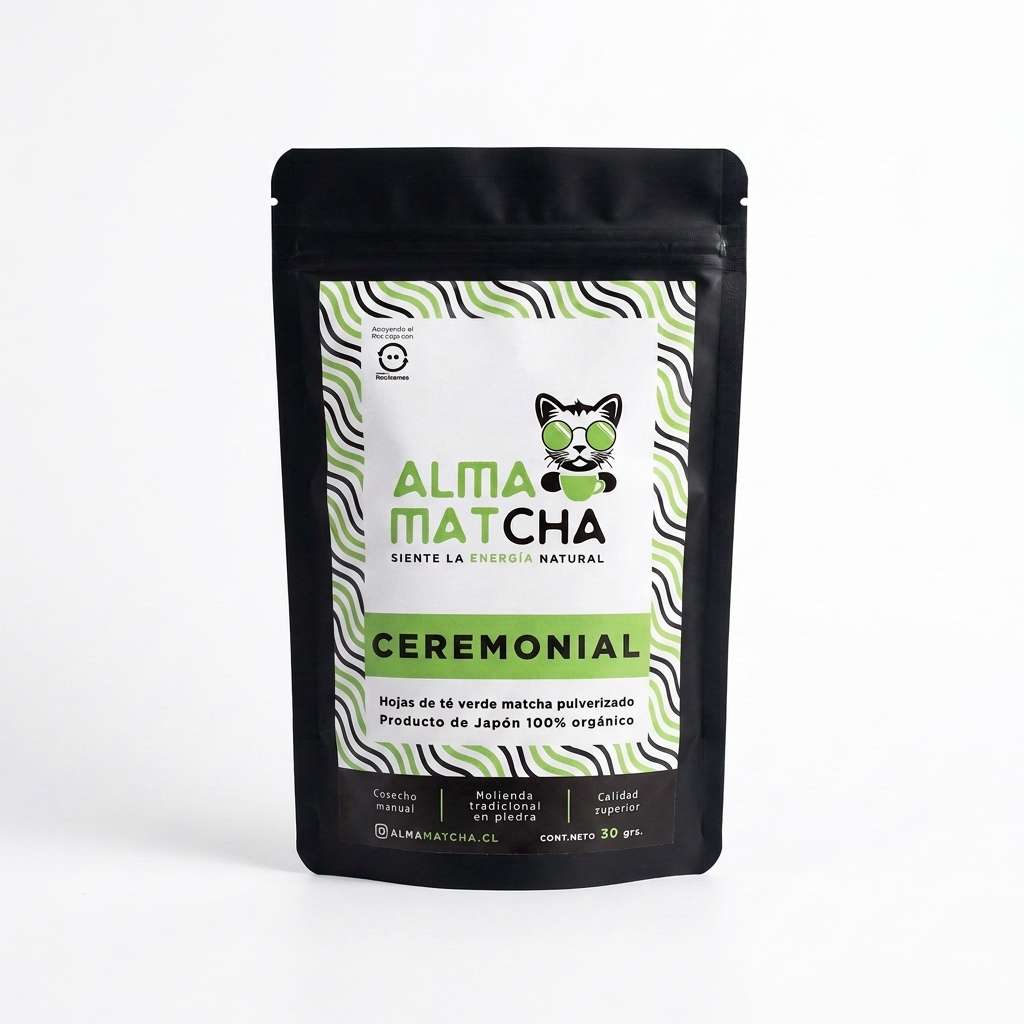 Té Matcha japonés Grado Ceremonial orgánico 30 gr