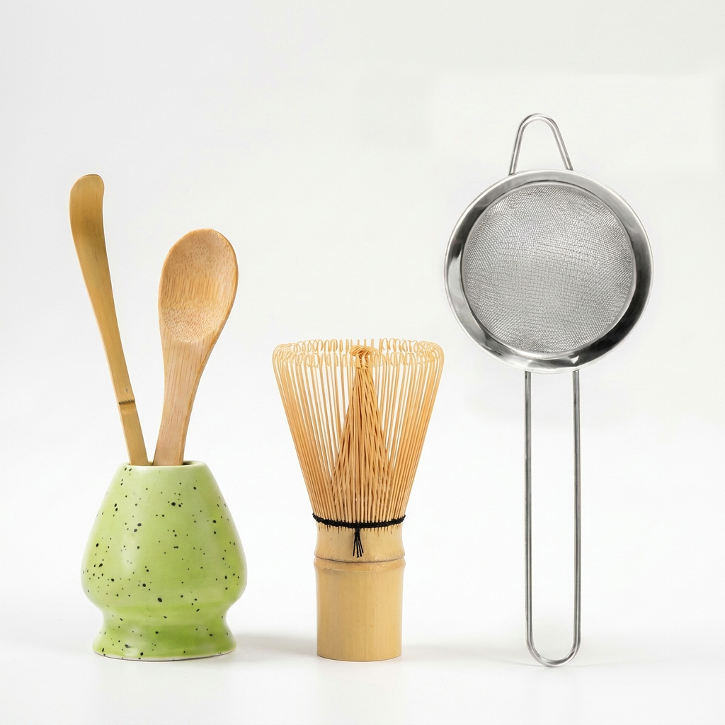 Kit Matcha Accesorios | 5 piezas para preparar matcha como un profesional