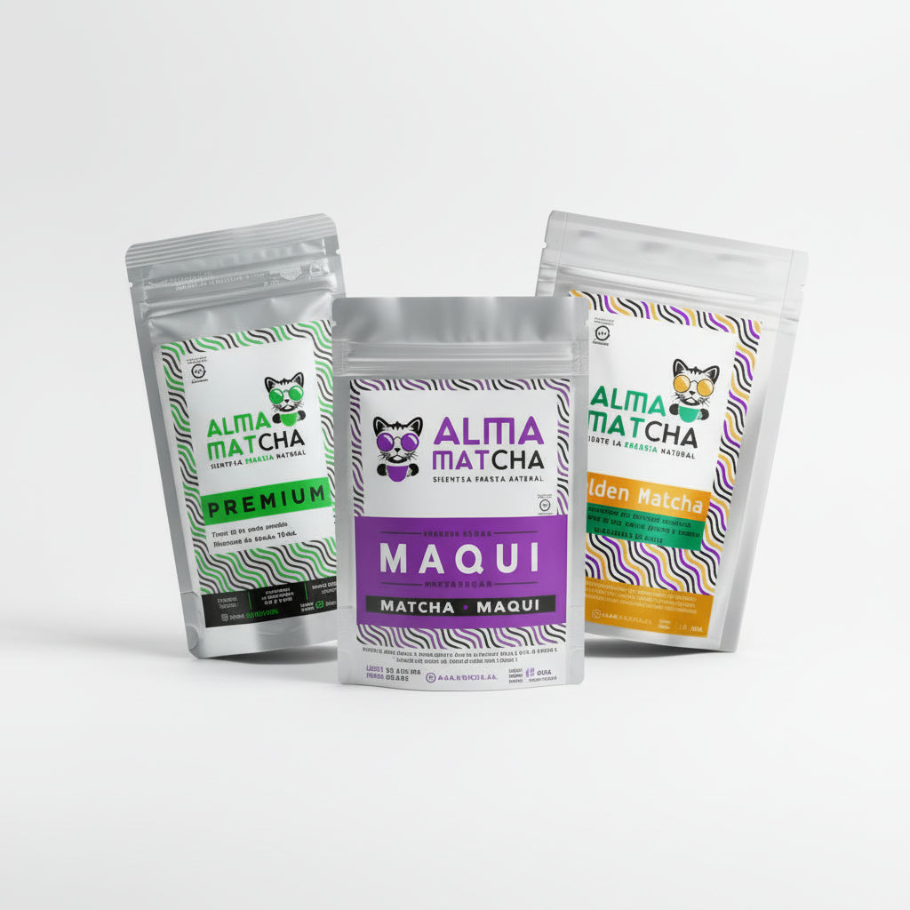 Pack Wellness Matcha | Matcha Premium 50 g ➕ Golden Latte 120 g➕ Maqui Superfood 45 g