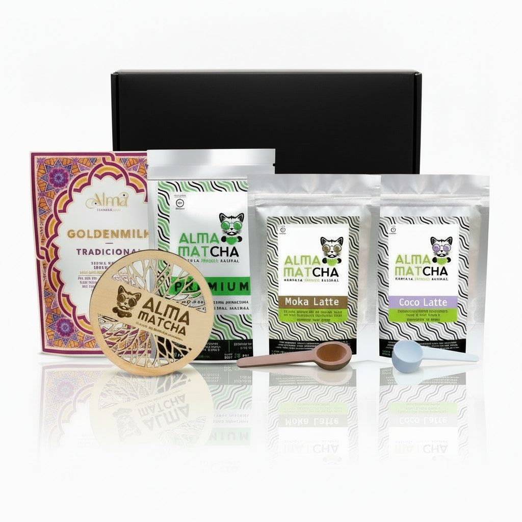 Almabox - Caja Selección Alma Matcha + Alma Golden Food